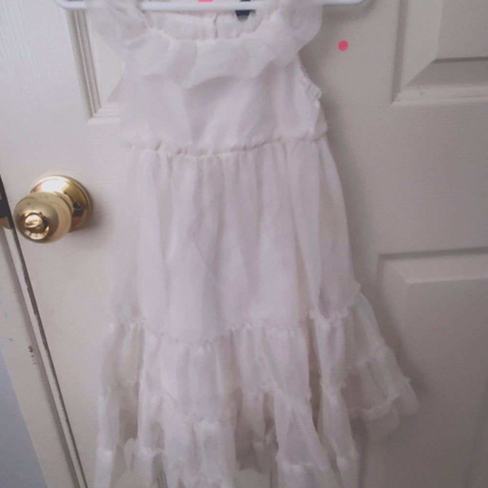 Gap white tulle dress
